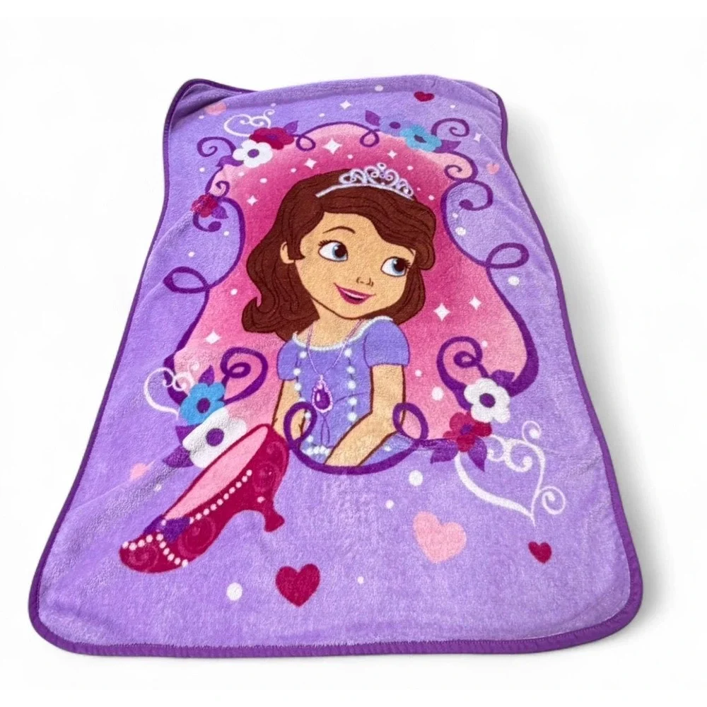 Y2K Disney Princess Sofia plush  blanket